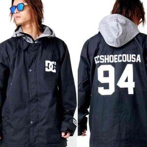 DC Snowboarding Black And Grey Jacket 10K Waterproof